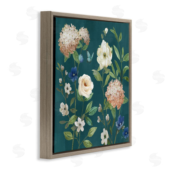 Stupell Industries Nan | Bright Garden Blooms On Green