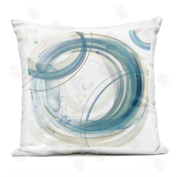 Stupell Industries Nan | Centric Overlapping Rings Printed Throw Pillow