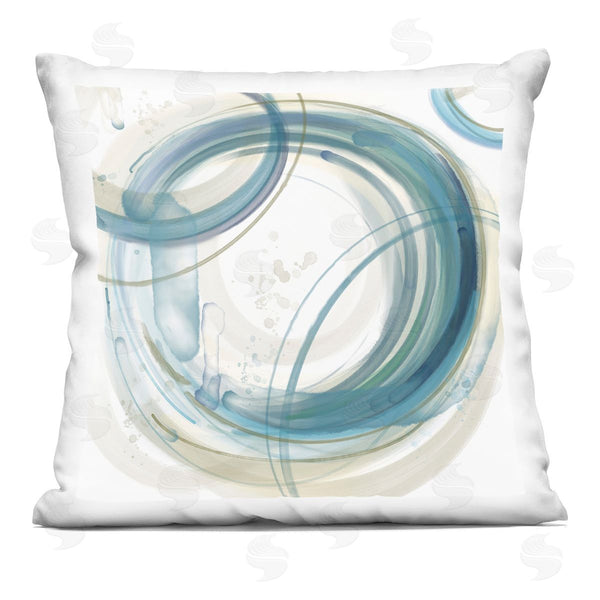 stupell industries Nan | Centric Overlapping Rings Printed Throw Pillow