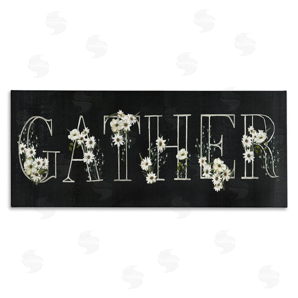 stupell industries Nan | Chalkboard & Floral Gather Wall Art