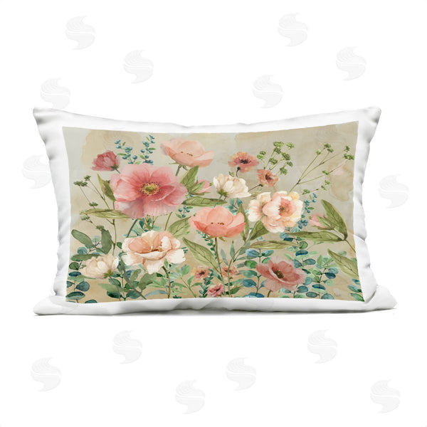 Stupell Industries Nan | Cluster Of Spring Blooms Printed Throw Pillow
