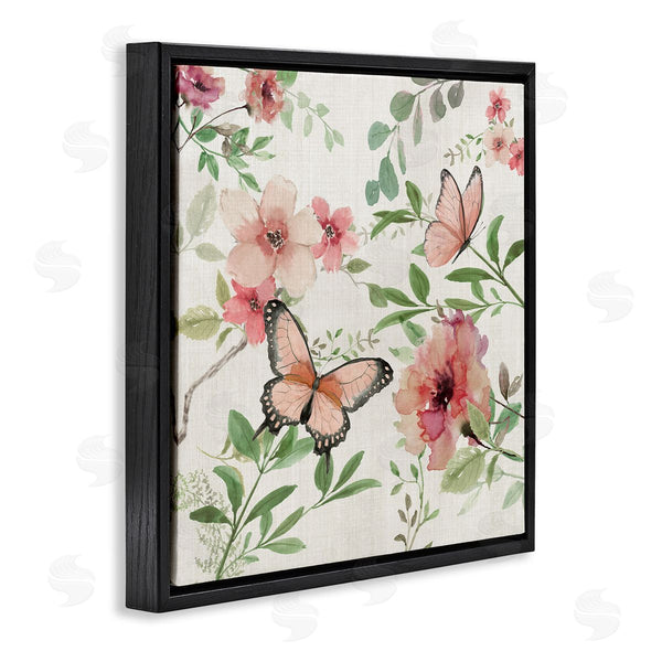 Stupell Industries Nan | Country Cottage Florals In Pink