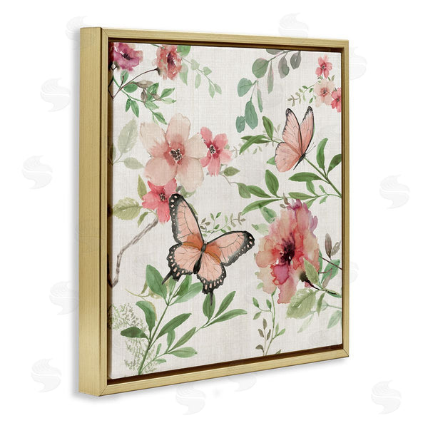 Stupell Industries Nan | Country Cottage Florals In Pink