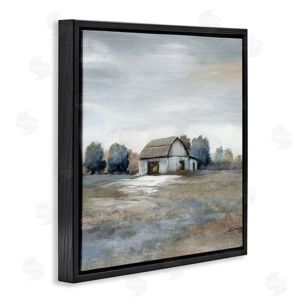 Stupell Industries Nan | Countryside Barn Neutral Tones