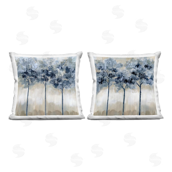 stupell industries Nan | Dappled Tree Impressions Printed Throw Pillow Set