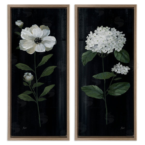 Stupell Industries Nan | Delicate White Flower Sprigs Wall Art