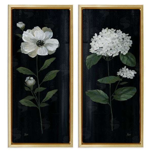 Stupell Industries Nan | Delicate White Flower Sprigs Wall Art