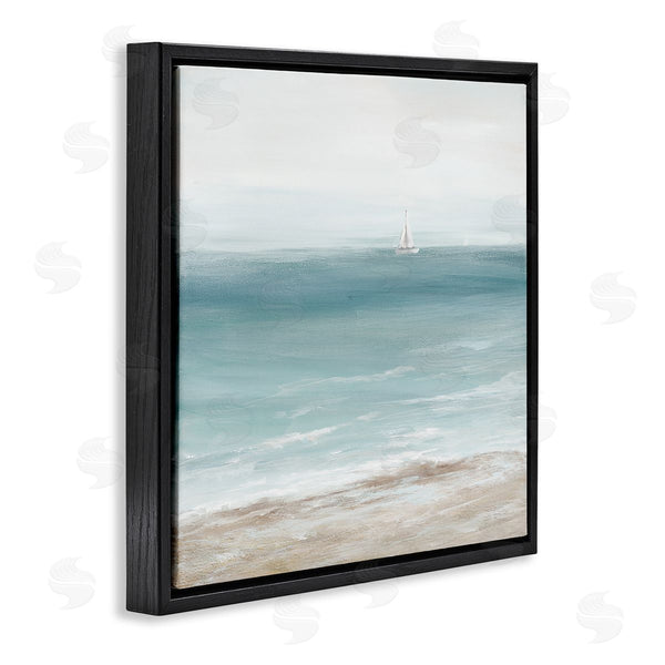 Stupell Industries Nan | Distant White Sailboat Wall Art