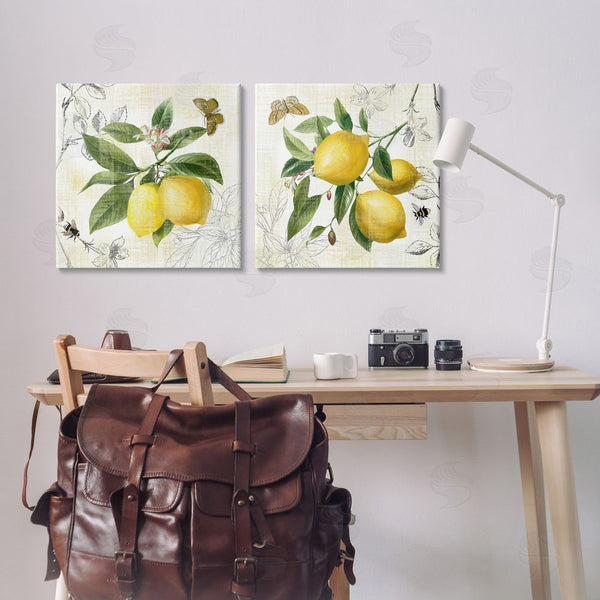 Stupell Industries Nan | Distressed Country Lemons Wall Art