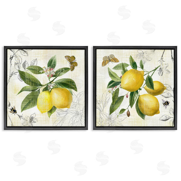 Stupell Industries Nan | Distressed Country Lemons Wall Art