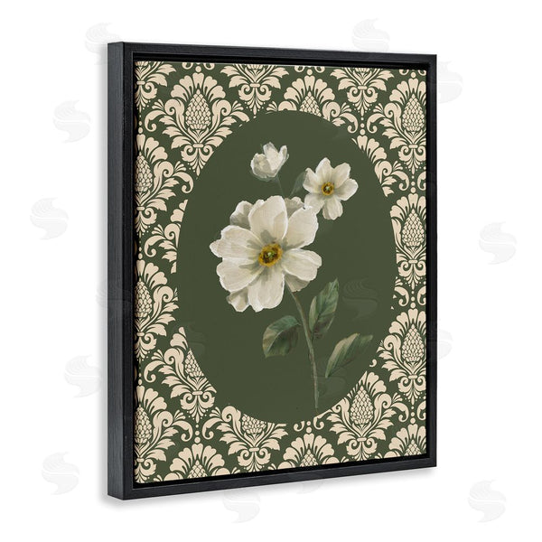 Stupell Industries Nan | Fancy Lace And White Flowers