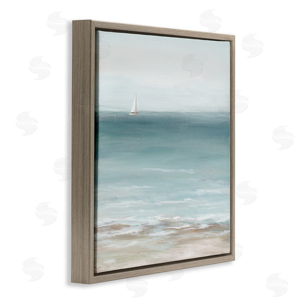 Stupell Industries Nan | Faraway Boat On Ocean Wall Art