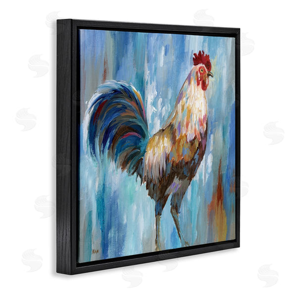 Stupell Industries Nan | Farm Rooster Contemporary Painting Morning Country Bird Wall Art