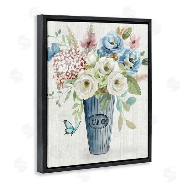 Stupell Industries Nan | Farmhouse Garden Flower Blooms Wall Art