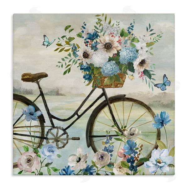 stupell industries Nan | Floral Bicycle and Butterflies
