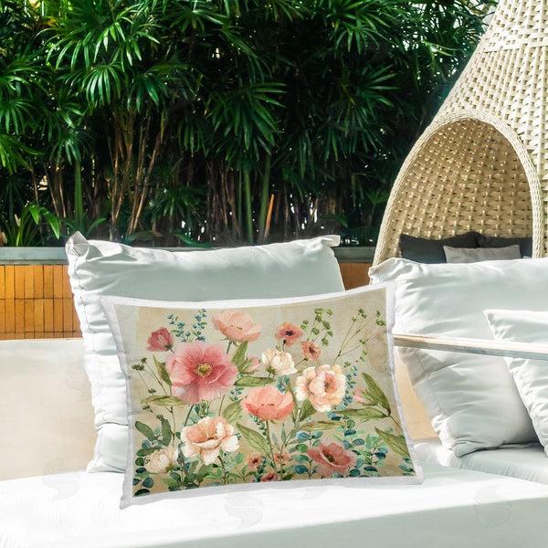 Stupell Industries Nan | Floral Surprise Garden Printed Throw Pillow