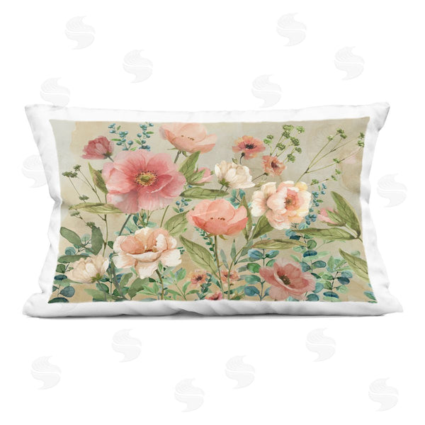 stupell industries Nan | Floral Surprise Garden Printed Throw Pillow