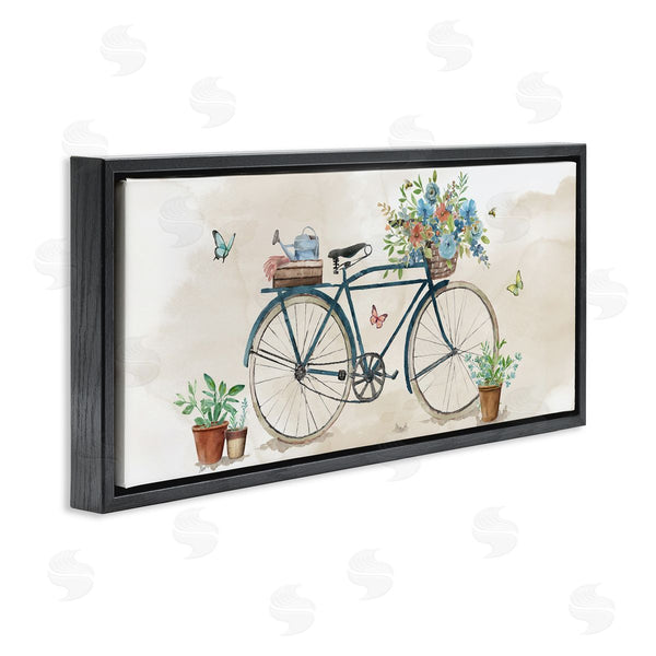 Stupell Industries Nan | Garden Bicycle & Florals Wall Art