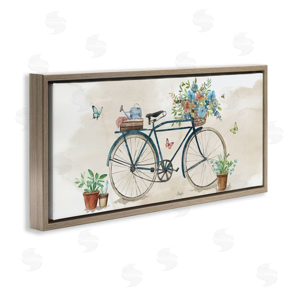Stupell Industries Nan | Garden Bicycle & Florals Wall Art