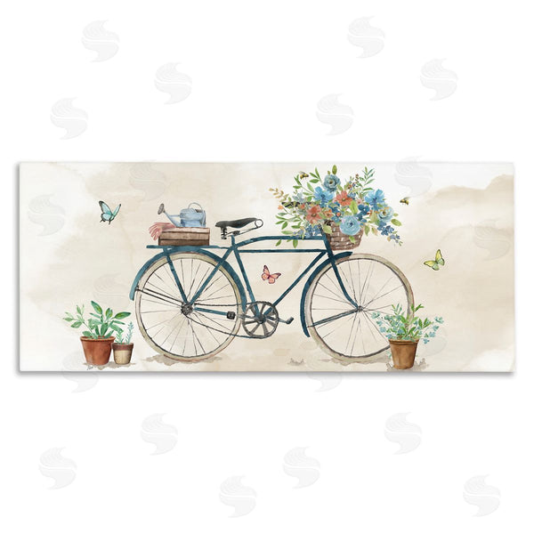 stupell industries Nan | Garden Bicycle & Florals Wall Art