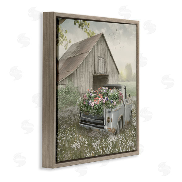 Stupell Industries Nan | Gathering Fragrance Flower Truck