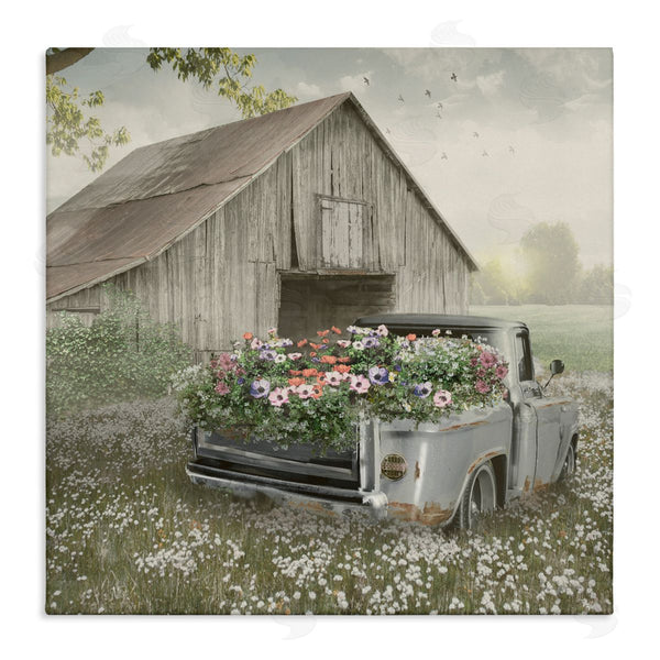 stupell industries Nan | Gathering Fragrance Flower Truck