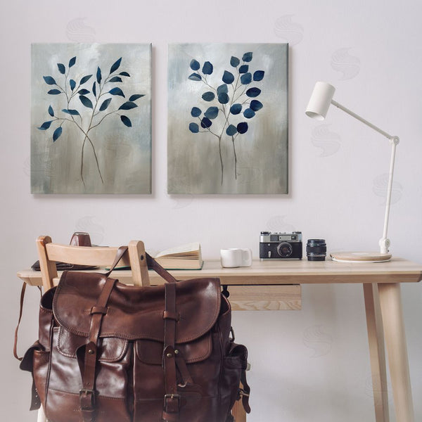 Stupell Industries Nan | Grey Botanical Sprigs Wall Art