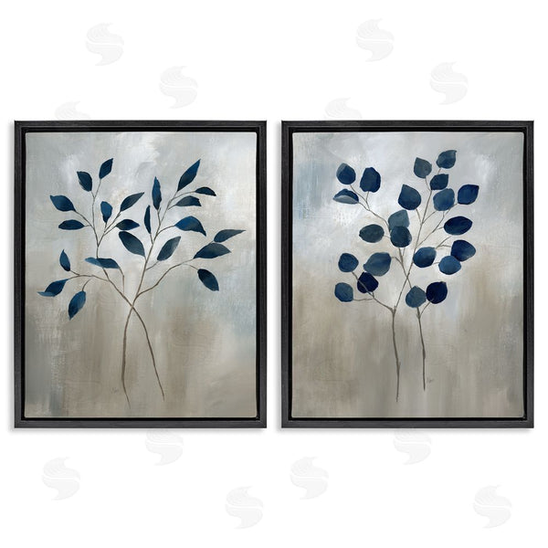 Stupell Industries Nan | Grey Botanical Sprigs Wall Art