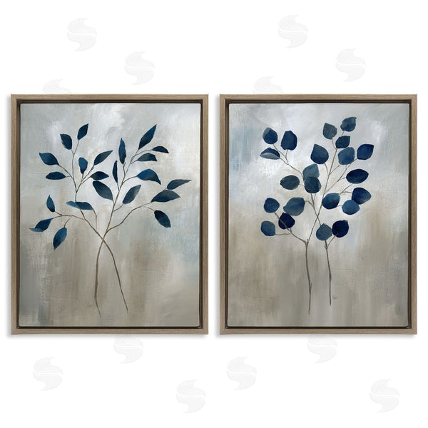 Stupell Industries Nan | Grey Botanical Sprigs Wall Art