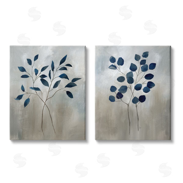 stupell industries Nan | Grey Botanical Sprigs Wall Art