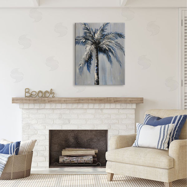 Stupell Industries Nan | Grey Modern Palm Tree Wall Art