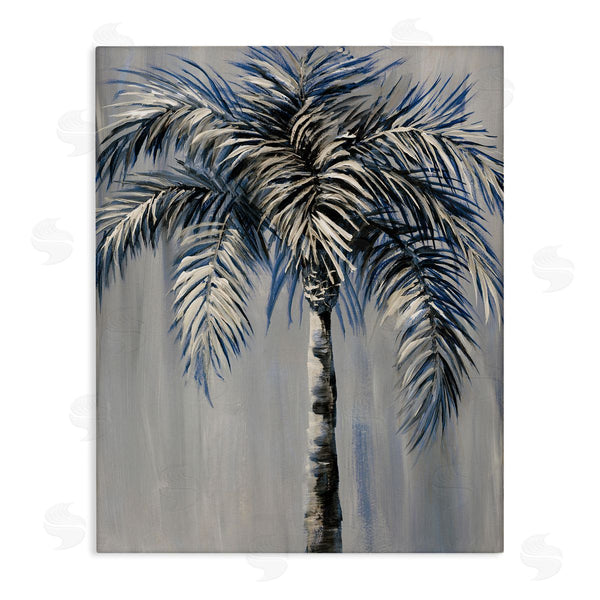 stupell industries Nan | Grey Palm Tree Painting Wall Art