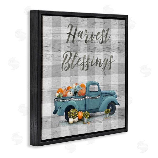 Stupell Industries Nan | Harvest Blessings Fall Pumpkin Truck Wall Art