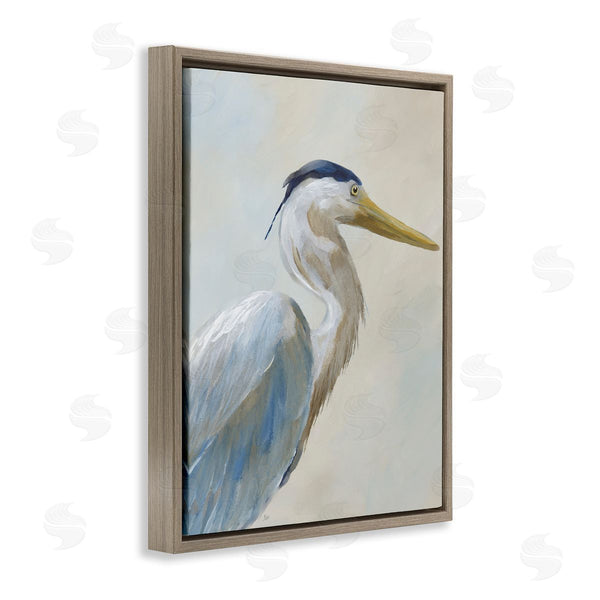 Stupell Industries Nan | Heron Looking Right Portrait