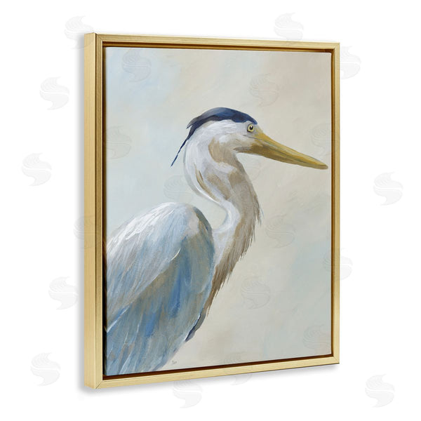Stupell Industries Nan | Heron Looking Right Portrait