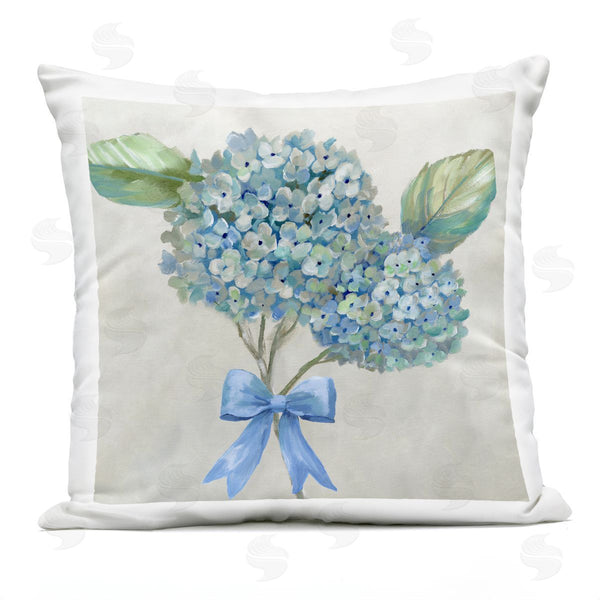 Stupell Industries Nan | Hydrangea Beauty & Bow Printed Throw Pillow