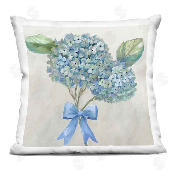stupell industries Nan | Hydrangea Beauty & Bow Printed Throw Pillow