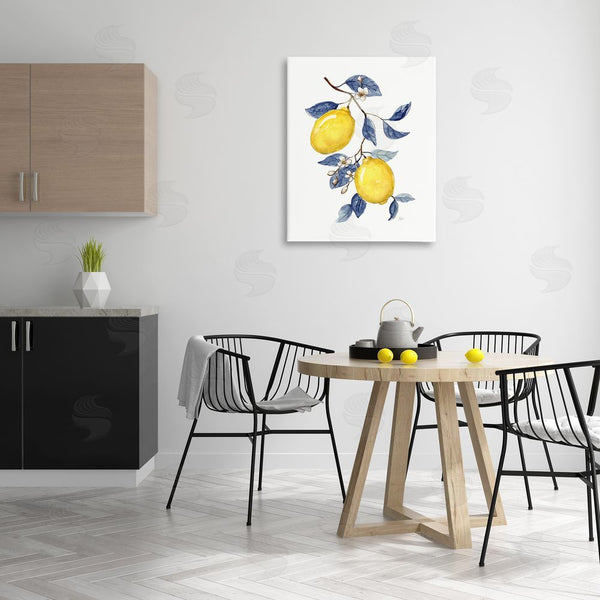 Stupell Industries Nan | Lemons With Flower Buds Wall Art