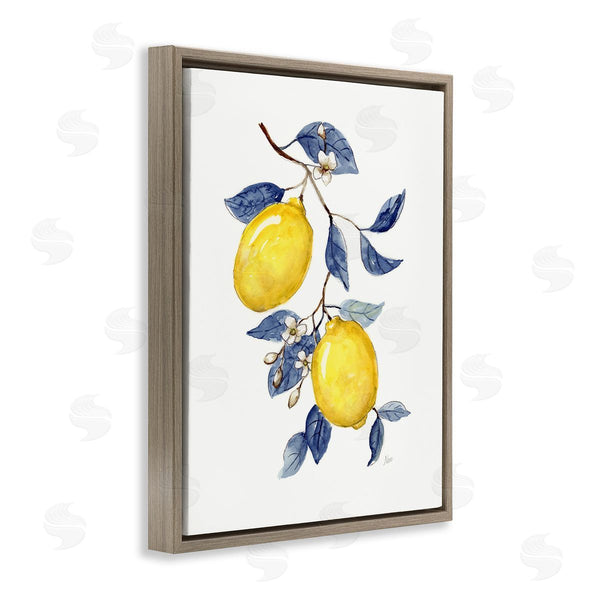 Stupell Industries Nan | Lemons With Flower Buds Wall Art