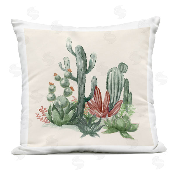 Stupell Industries Nan | Mojave Green Cacti Printed Throw Pillow