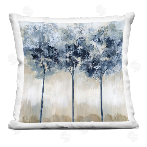 stupell industries Nan | Muted Tree Trio Abstract Printed Throw Pillow