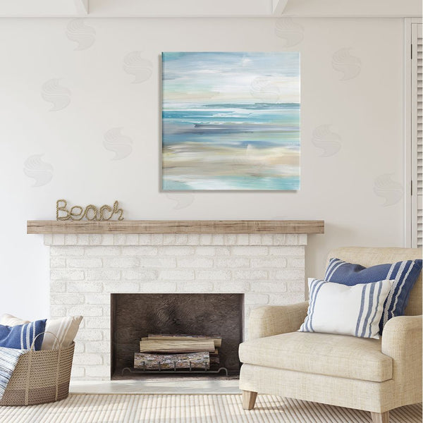 Stupell Industries Nan | Nautical Beach Shore Abstraction Wall Art
