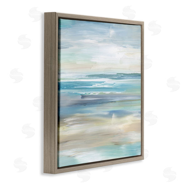 Stupell Industries Nan | Nautical Beach Shore Abstraction Wall Art