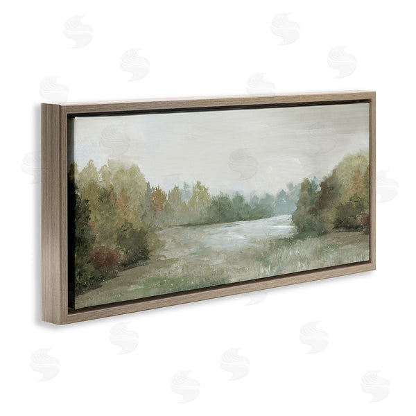 Stupell Industries Nan | Neutral Toned Countryside Scenery