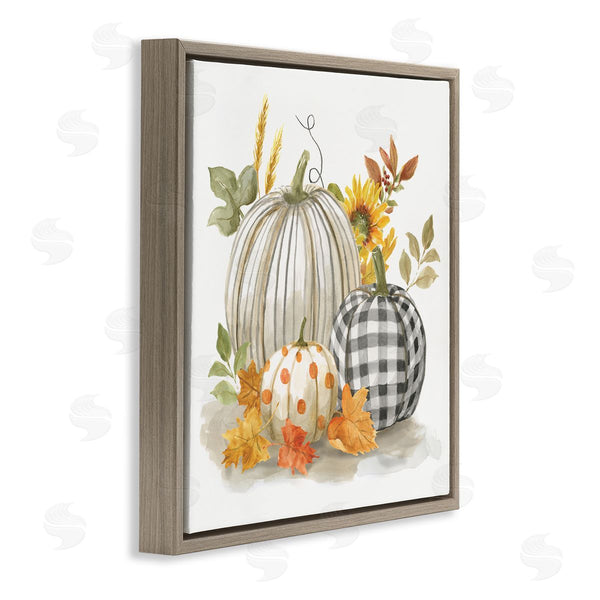 Stupell Industries Nan | Patterned Pumpkins Autumn Harvest