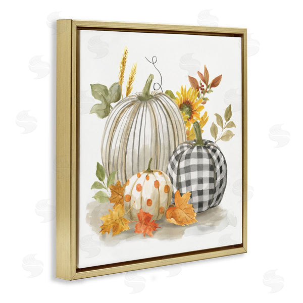 Stupell Industries Nan | Patterned Pumpkins Autumn Harvest