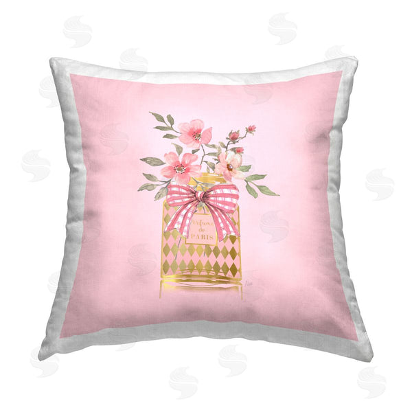 stupell industries Nan | Perfume Bouquet Florals Printed Throw Pillow