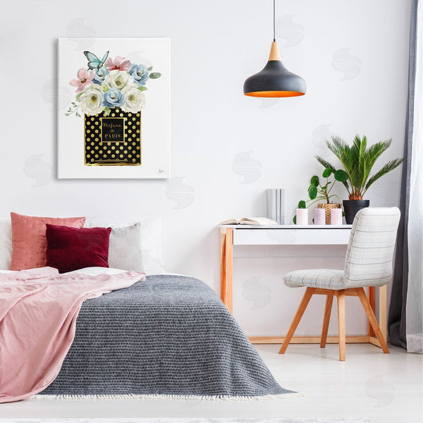 Stupell Industries Nan | Perfume De Paris Flower Bouquet Wall Art