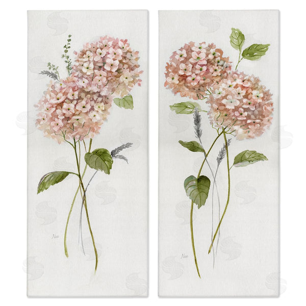 stupell industries Nan | Pink Hydrangea Sprigs Wall Art