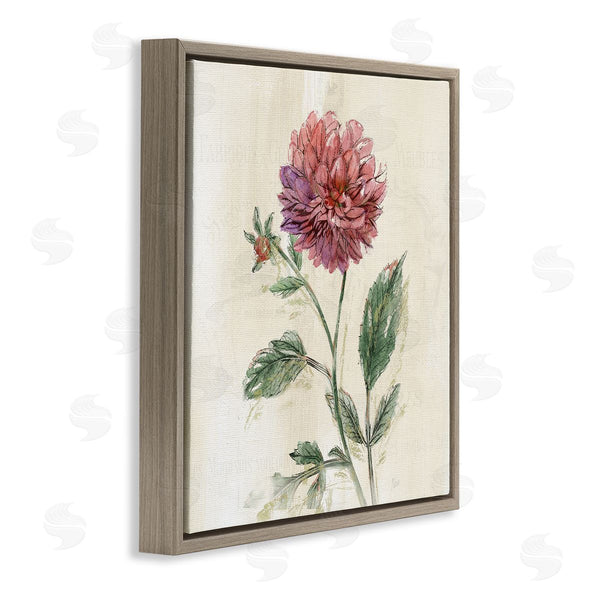 Stupell Industries Nan | Pink Traditional Dahlia Bulb